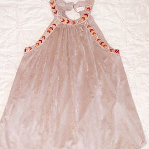 SUEDE HALTER NECK TOP!